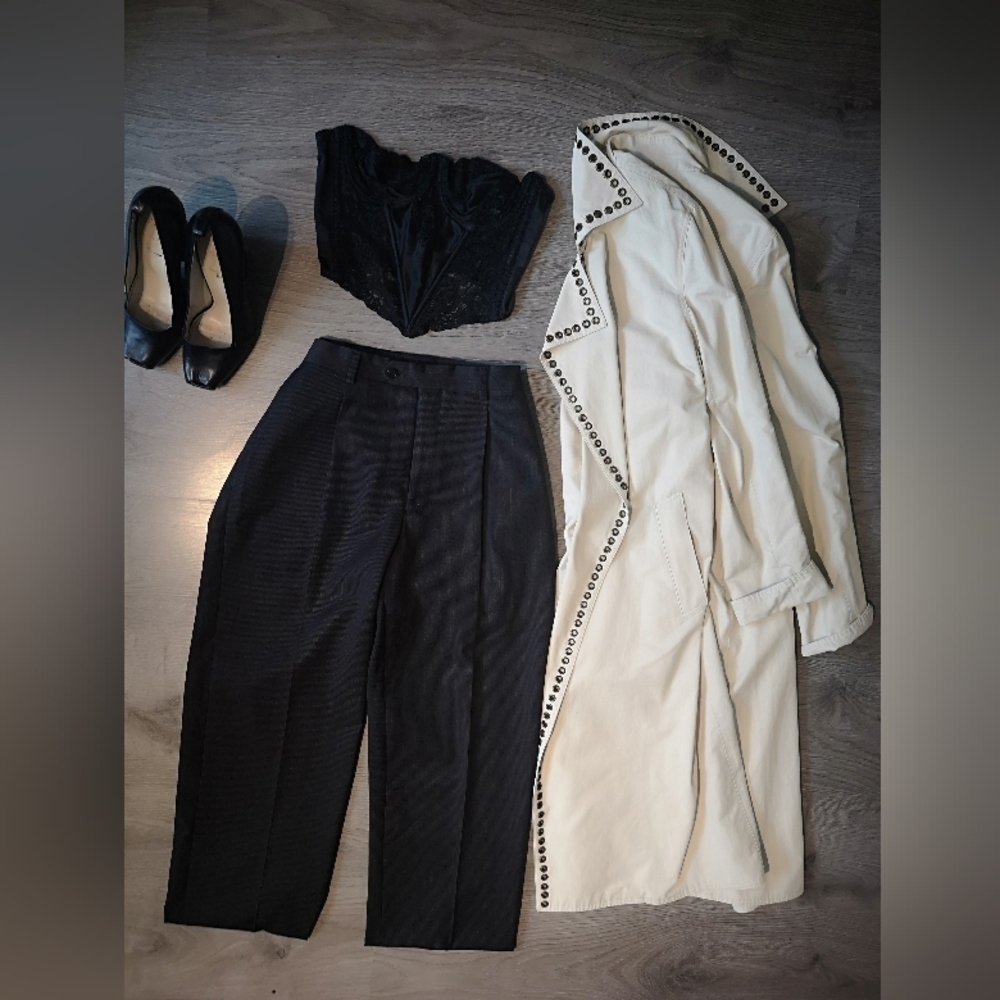 Vintage Black Sonya Rykiel knit pant